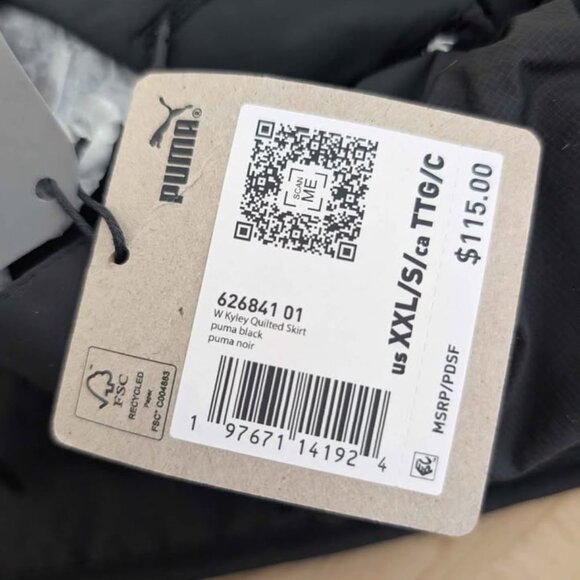 Puma Golf Womens W Kyley Quilted Skirt XXL - Picture 8 of 9